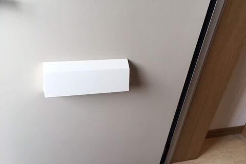玄関ドア後